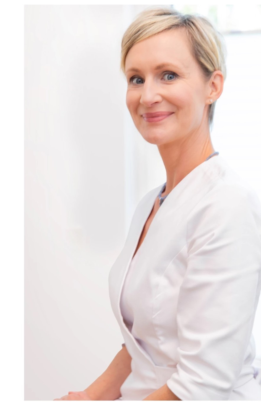 Agnieszka in ihrer Praxis – Portrait